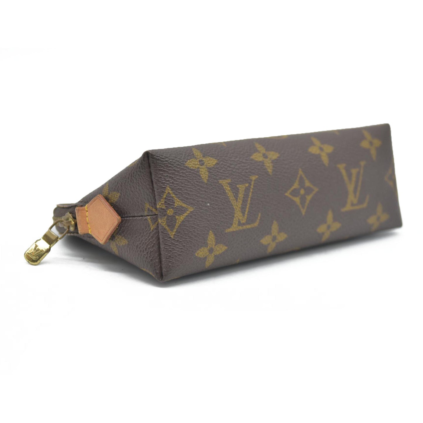 $600 Louis Vuitton Monogram Cosmetic Pouch CA0061 2001 USED