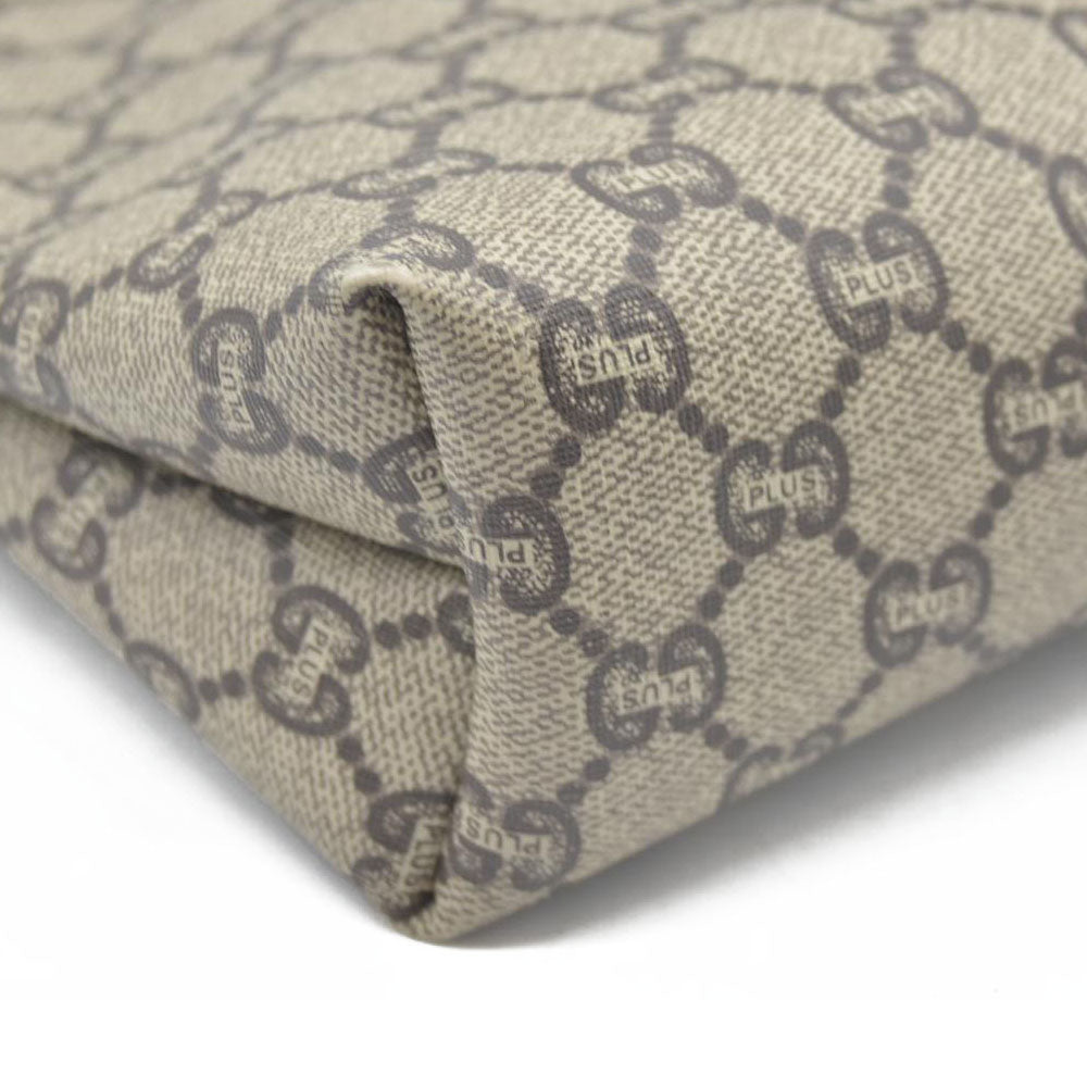 Gucci GG  Gucci Plus PVC Leather Pouch Clutch Bag