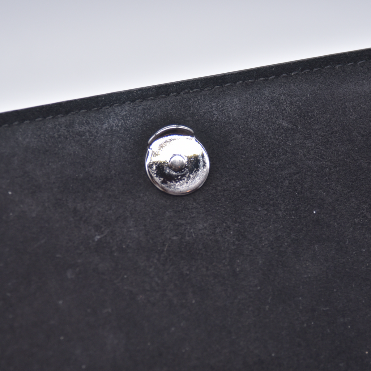$1590 Christian Louboutin Paloma black sequin clutch
