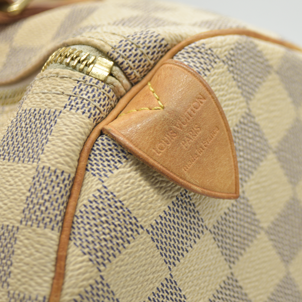 AUCTION $1550 Damier Azur Speedy 30 SP3027