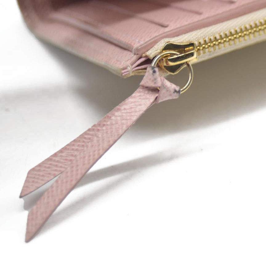 AUCTION $605 Louis Vuitton Tri-fold Wallet Damier Azur Portefeuille Victorine