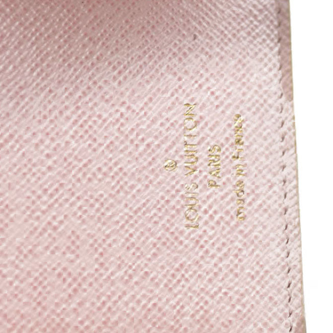 AUCTION $605 Louis Vuitton Tri-fold Wallet Damier Azur Portefeuille Victorine