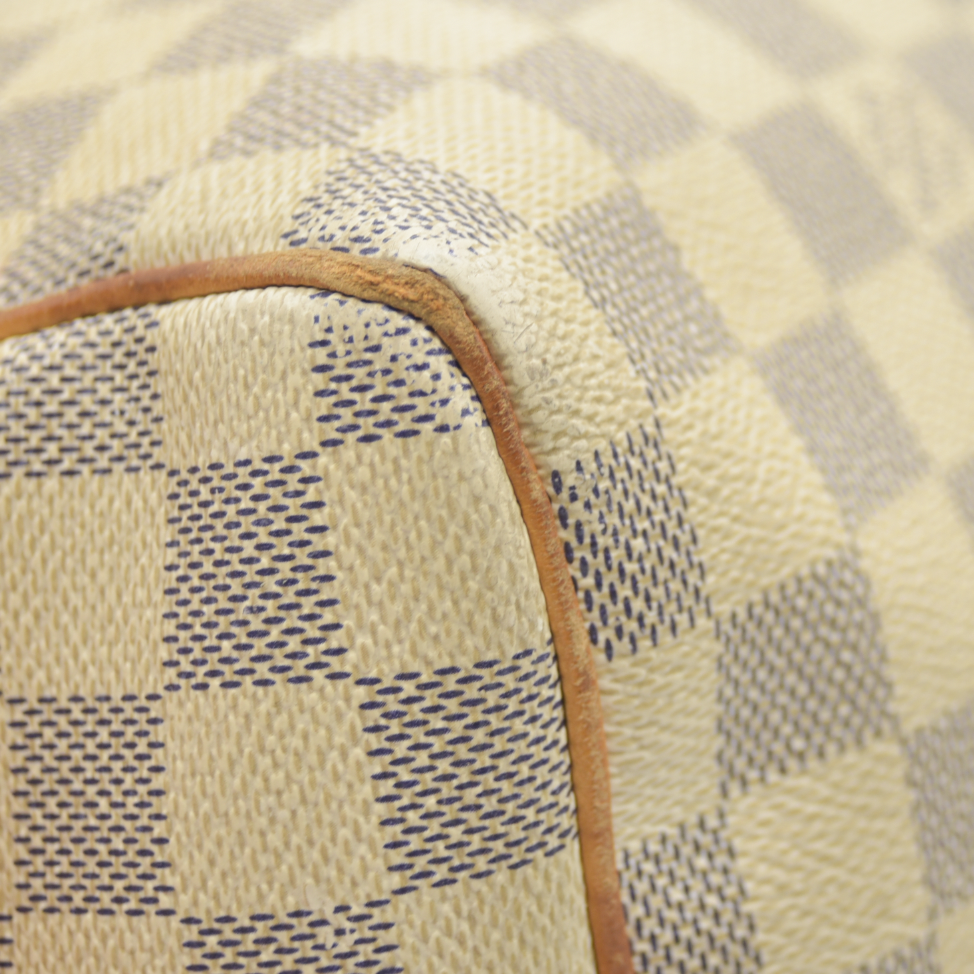 AUCTION $1550 Damier Azur Speedy 30 SP3027