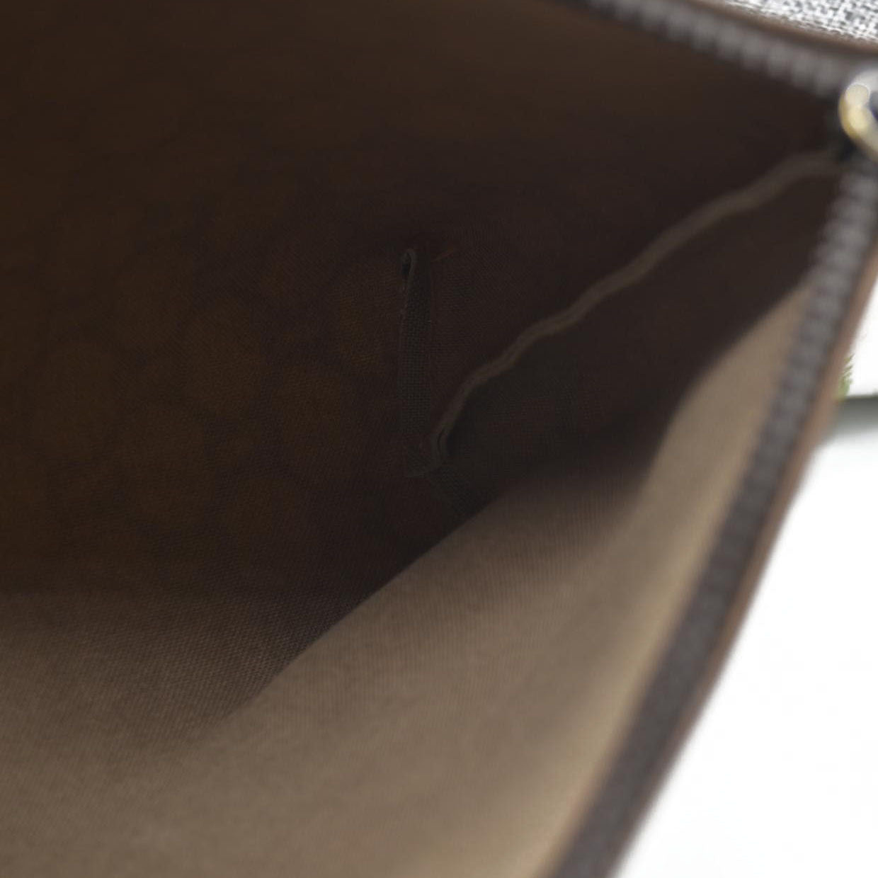 Gucci GG  Gucci Plus PVC Leather Pouch Clutch Bag