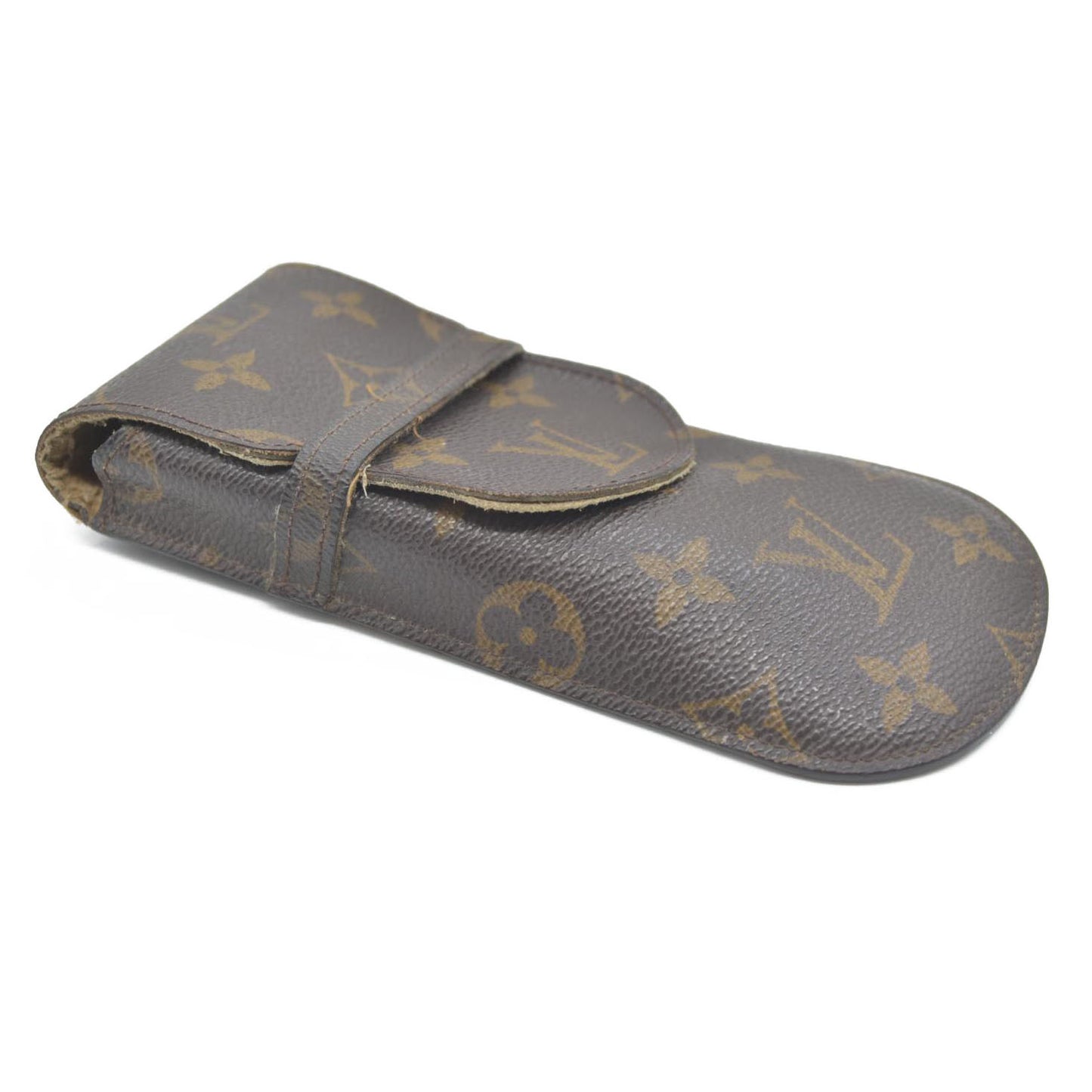 LOUIS VUITTON Monogram Etui Lunette Rabat Glasses Case SN0011