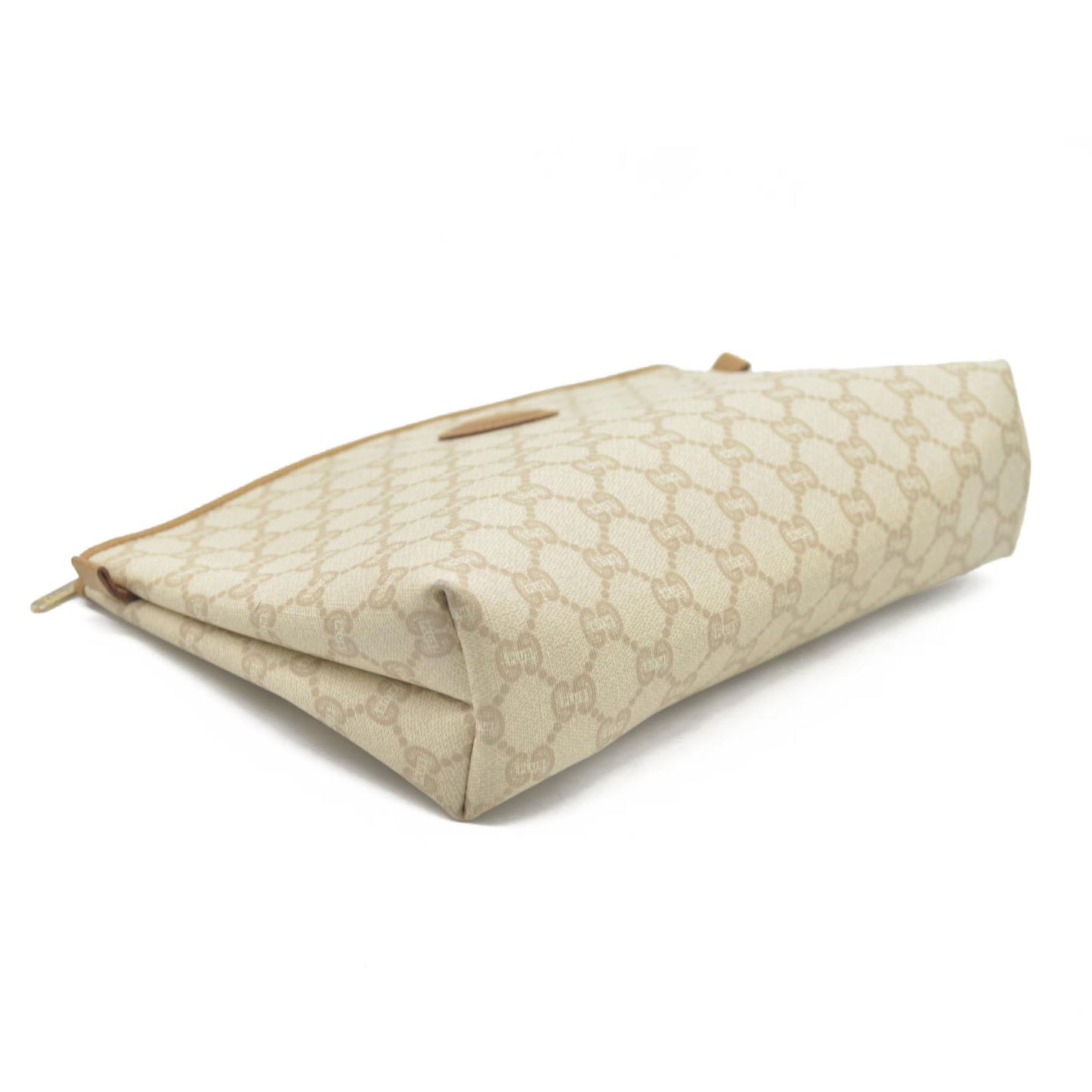 Gucci GG Gucci Plus PVC Leather Pouch Clutch Bag