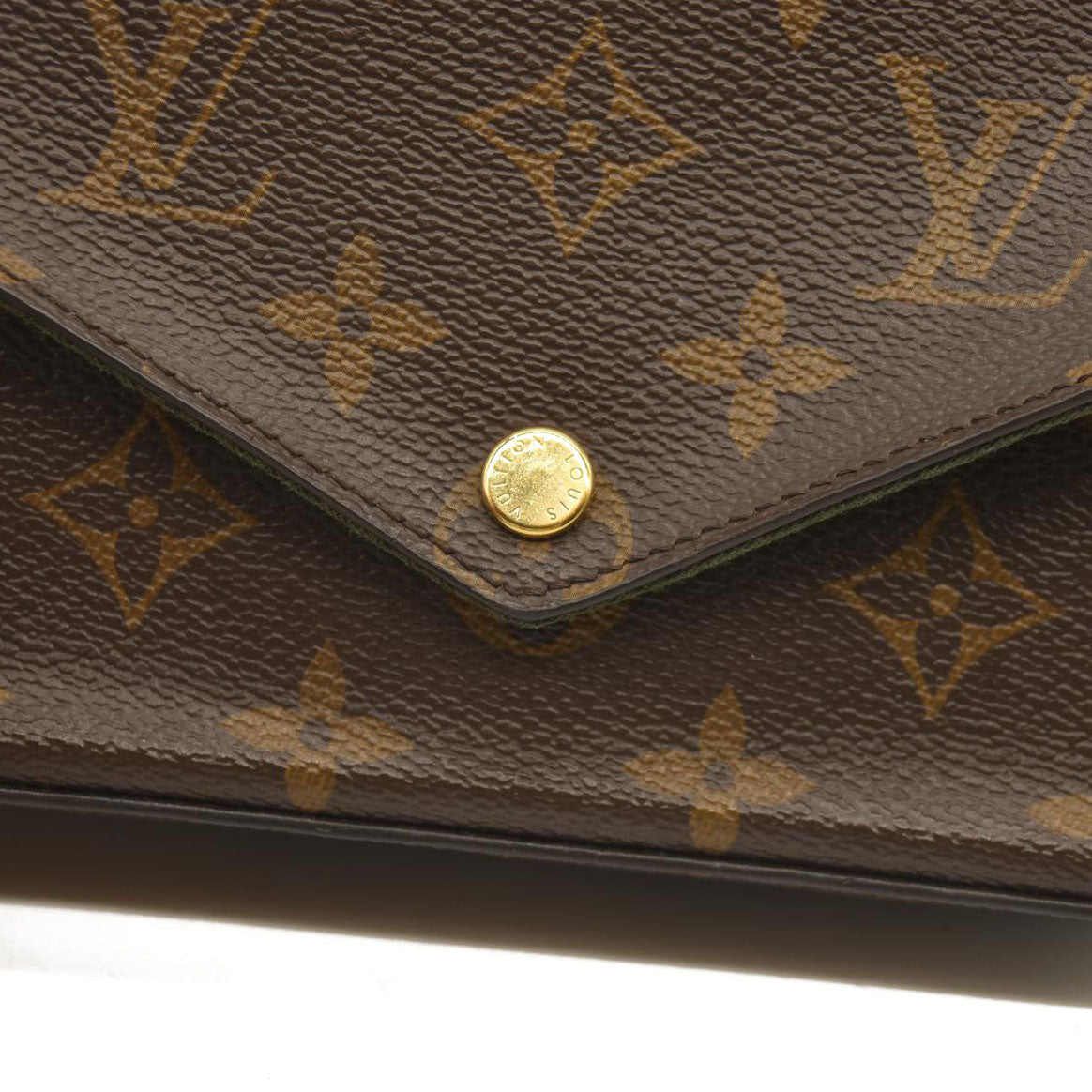 Louis Vuitton  Monogram Felicie Strap & Go Kaki