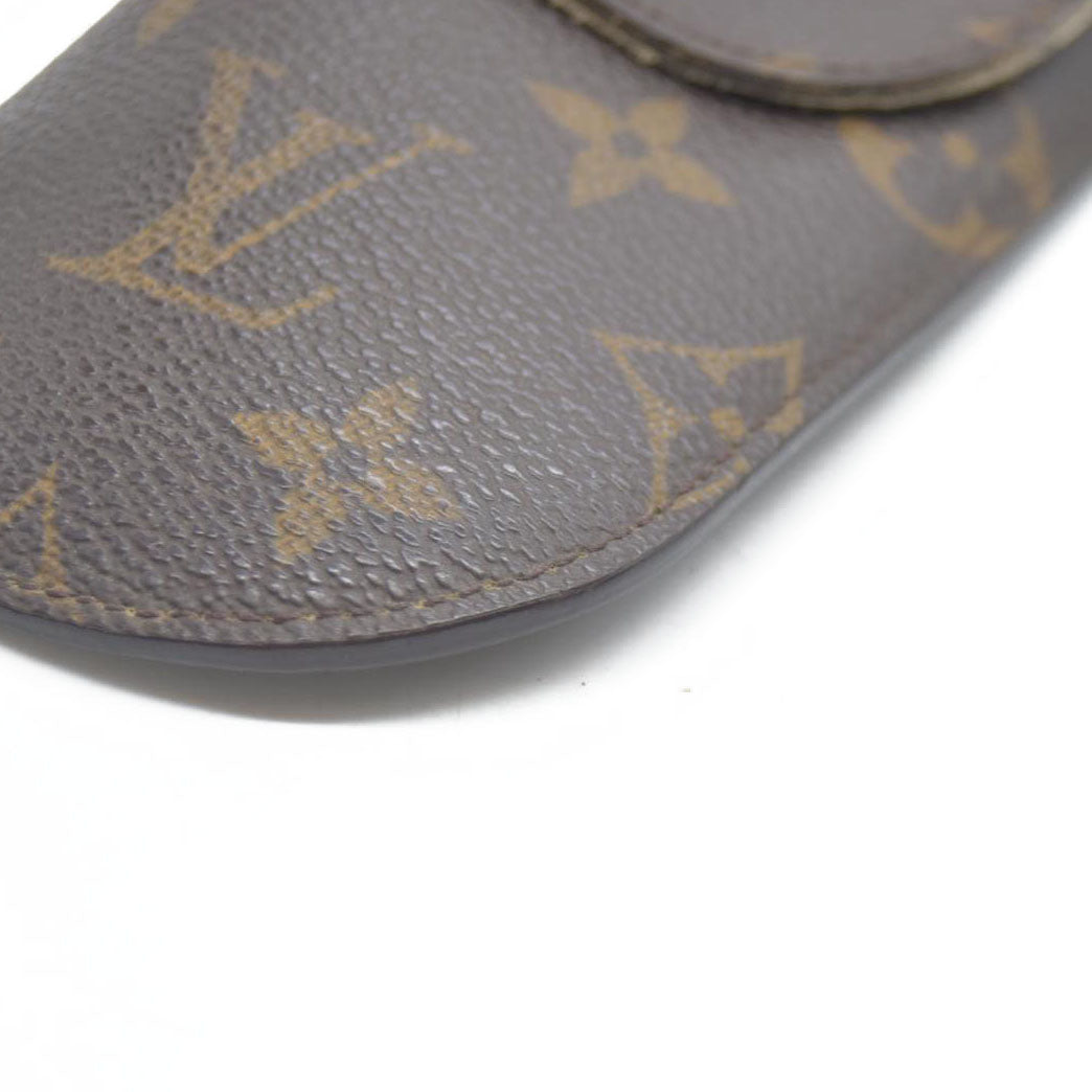 LOUIS VUITTON Monogram Etui Lunette Rabat Glasses Case SN0011