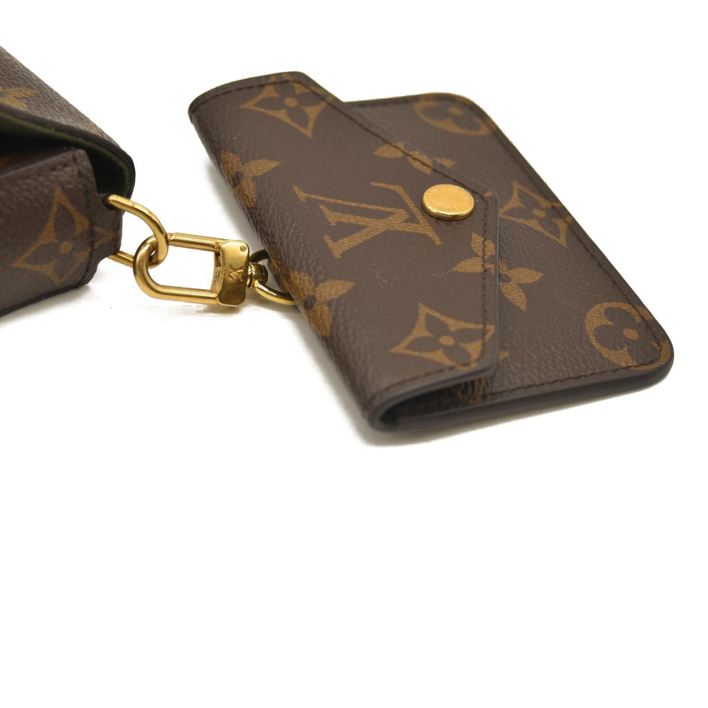 Louis Vuitton  Monogram Felicie Strap & Go Kaki