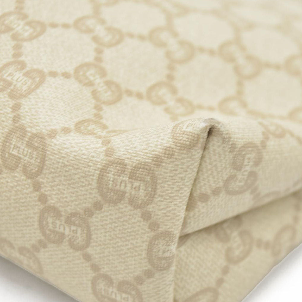 Gucci GG Gucci Plus PVC Leather Pouch Clutch Bag