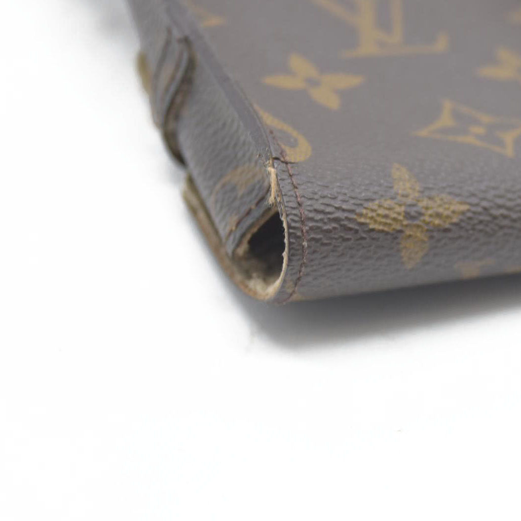 LOUIS VUITTON Monogram Etui Lunette Rabat Glasses Case SN0011