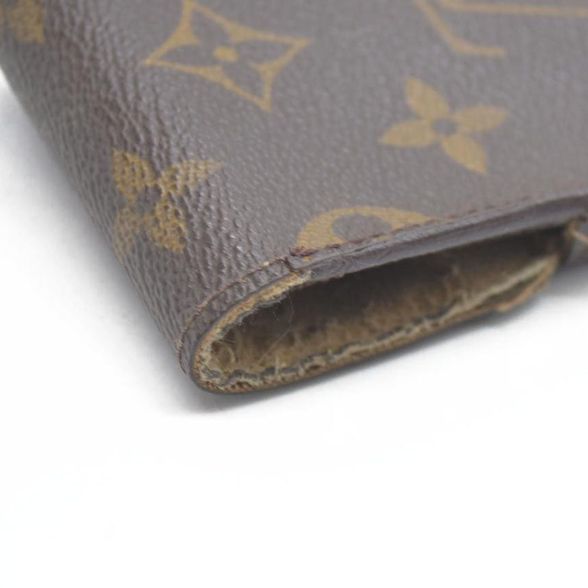 LOUIS VUITTON Monogram Etui Lunette Rabat Glasses Case SN0011