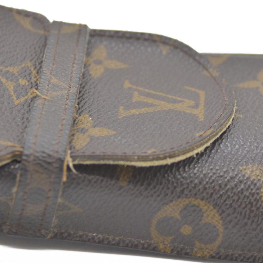 LOUIS VUITTON Monogram Etui Lunette Rabat Glasses Case SN0011