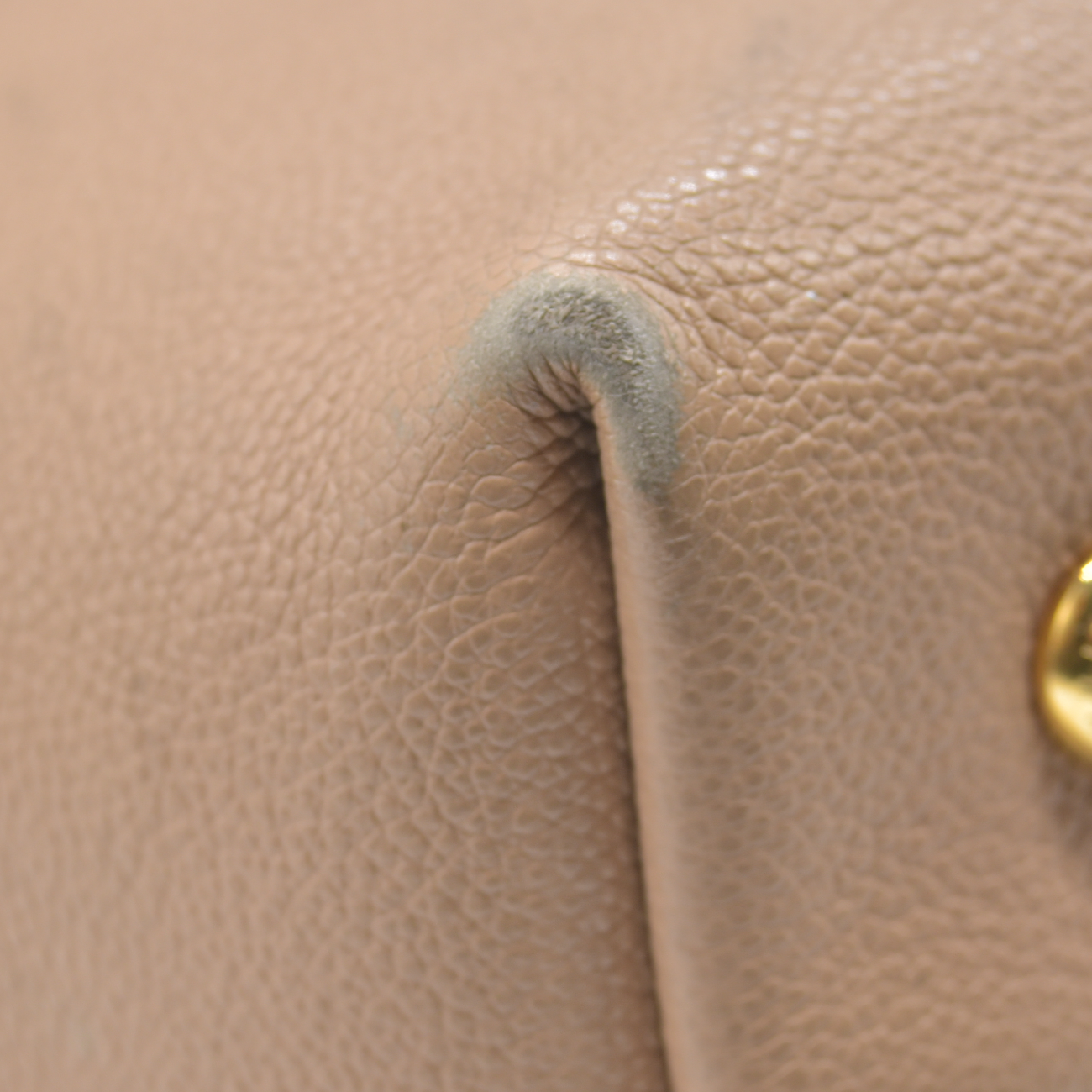 2018 $2930 Louis Vuitton Empreinte Melie Beige Leather Monogram Shoulder Bag SD0198