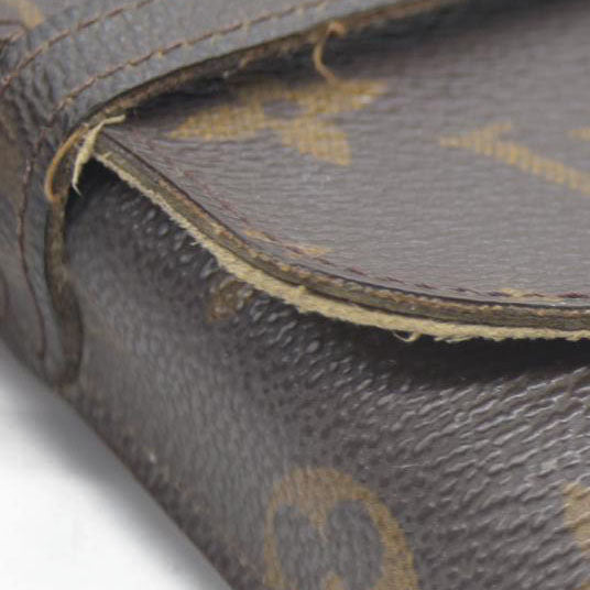 LOUIS VUITTON Monogram Etui Lunette Rabat Glasses Case SN0011