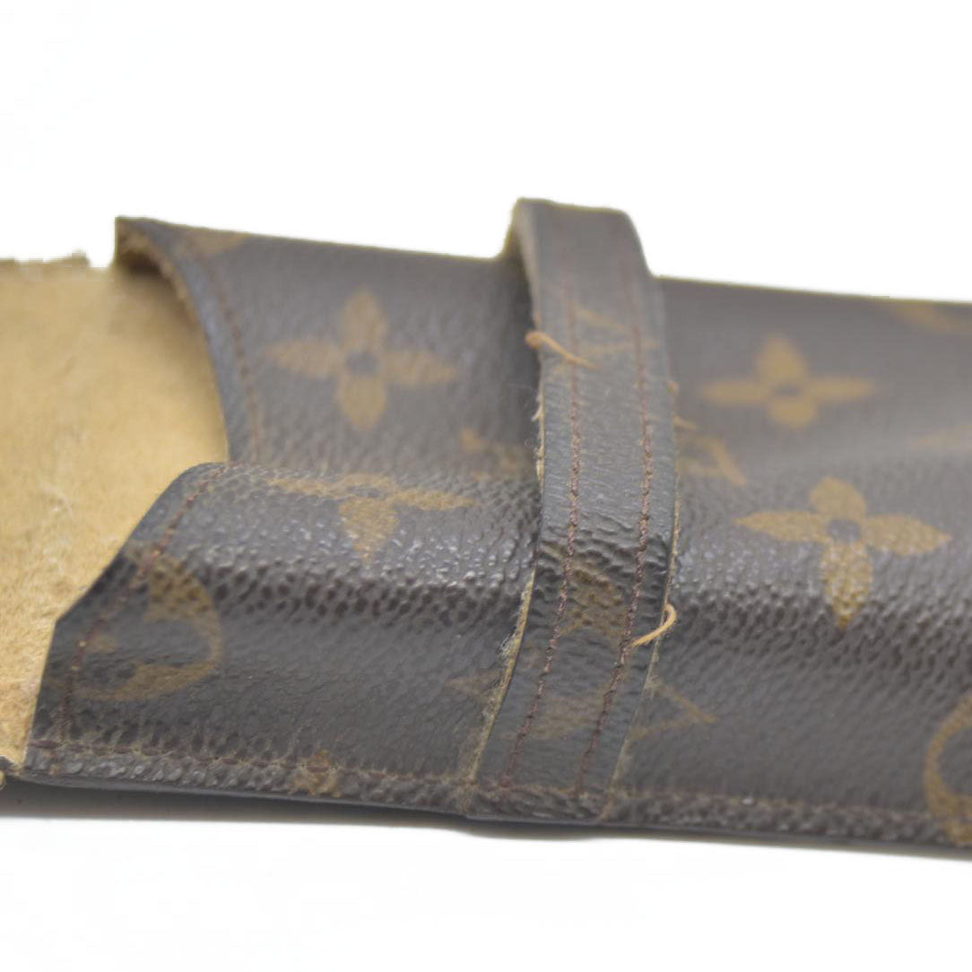 LOUIS VUITTON Monogram Etui Lunette Rabat Glasses Case SN0011