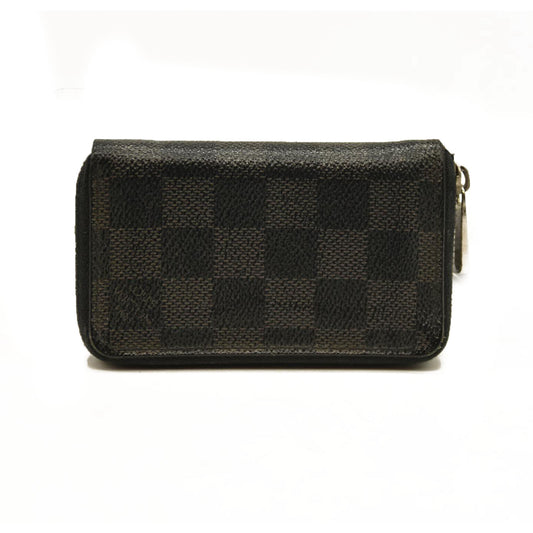 Louis Vuitton  Damier Graphite Zippy Coin Purse Vertical MI4192
