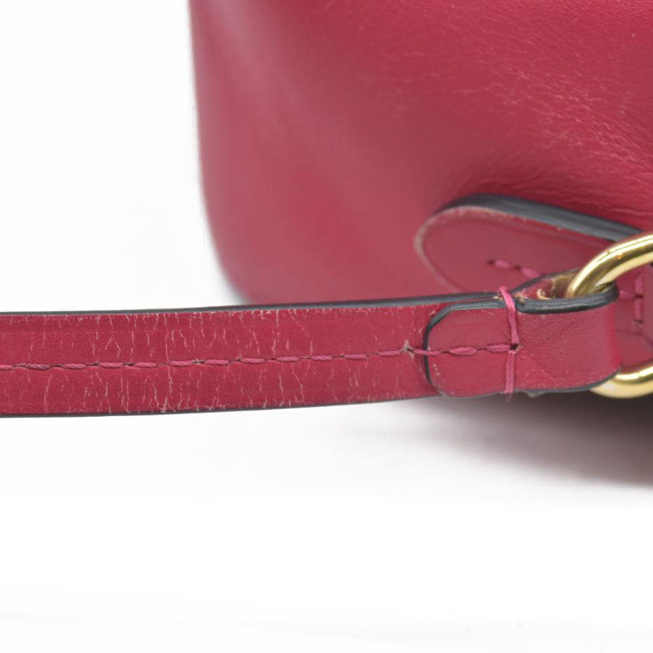 $1710 Louis Vuitton Saintonge Freesia Pink Monogram Canvas Cross Body Bag DU2108 2018