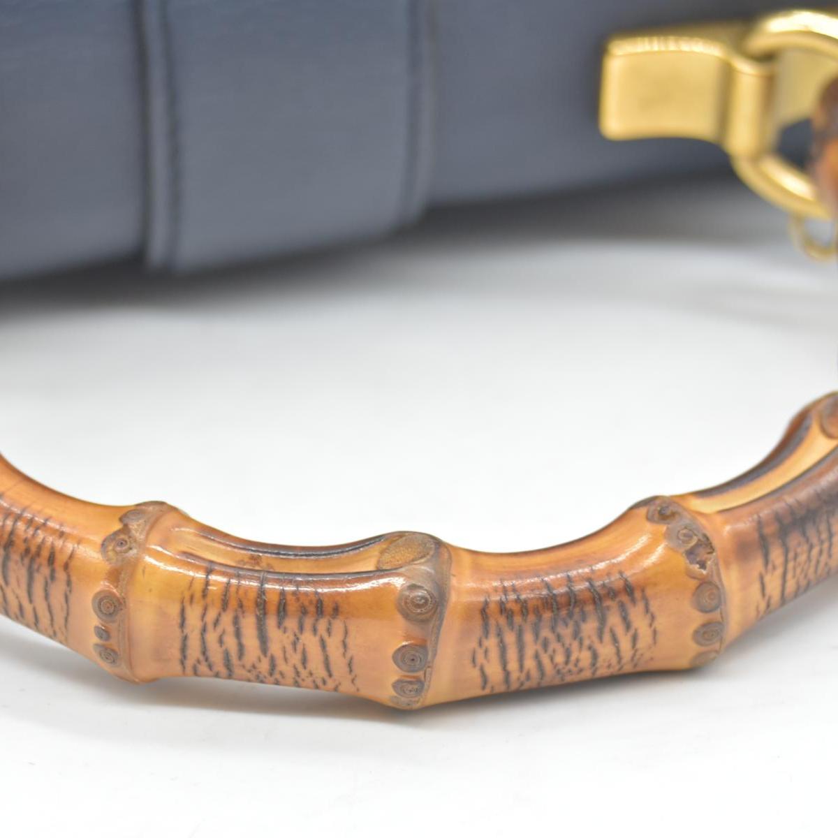 $3500 CONSIGNMENT GUCCI Moon Calfskin Web Medium Dionysus Bamboo Top Handle Bag Blue Emerald Hibiscus Red