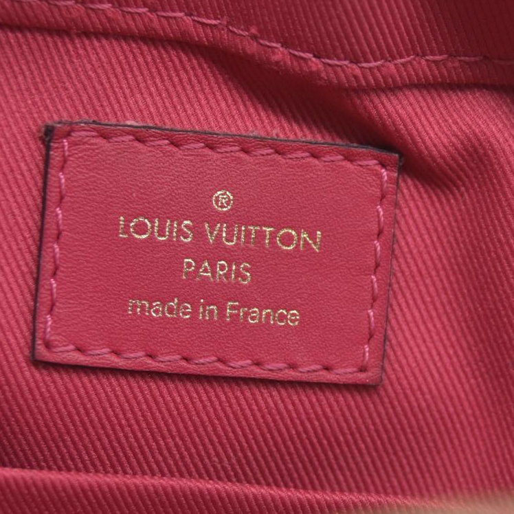 $1710 Louis Vuitton Saintonge Freesia Pink Monogram Canvas Cross Body Bag DU2108 2018