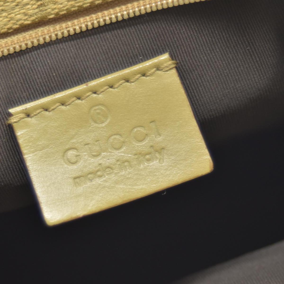 $795 Gucci  GG Canvas Half Moon Pochette CONSIGNMENT