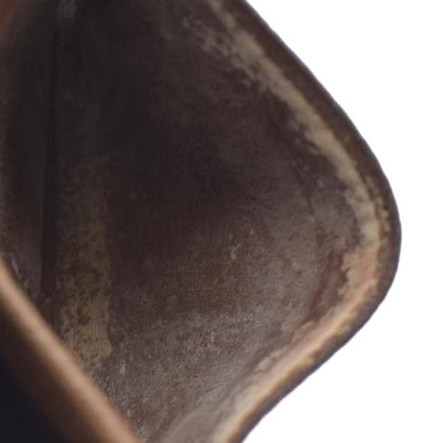 Louis Vuitton Monogram Porte Monnaie Plat Coin Purse Wallet Brown