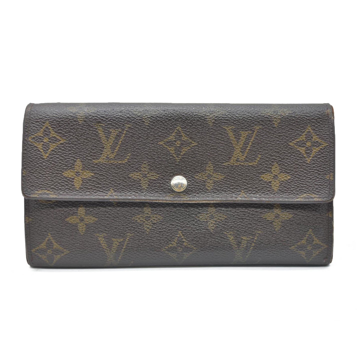 Louis Vuitton Monogram Portefeiulle Sarah Long Bifold Wallet CT0046