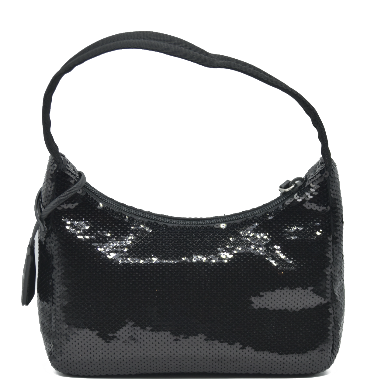 $2300 Prada Re-Edition 2000 Hobo Sequins Mini