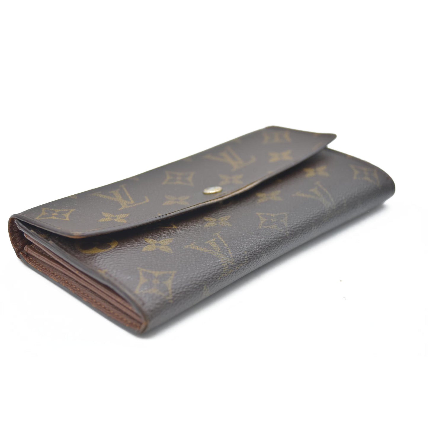 Louis Vuitton Monogram Portefeiulle Sarah Long Bifold Wallet CT0046