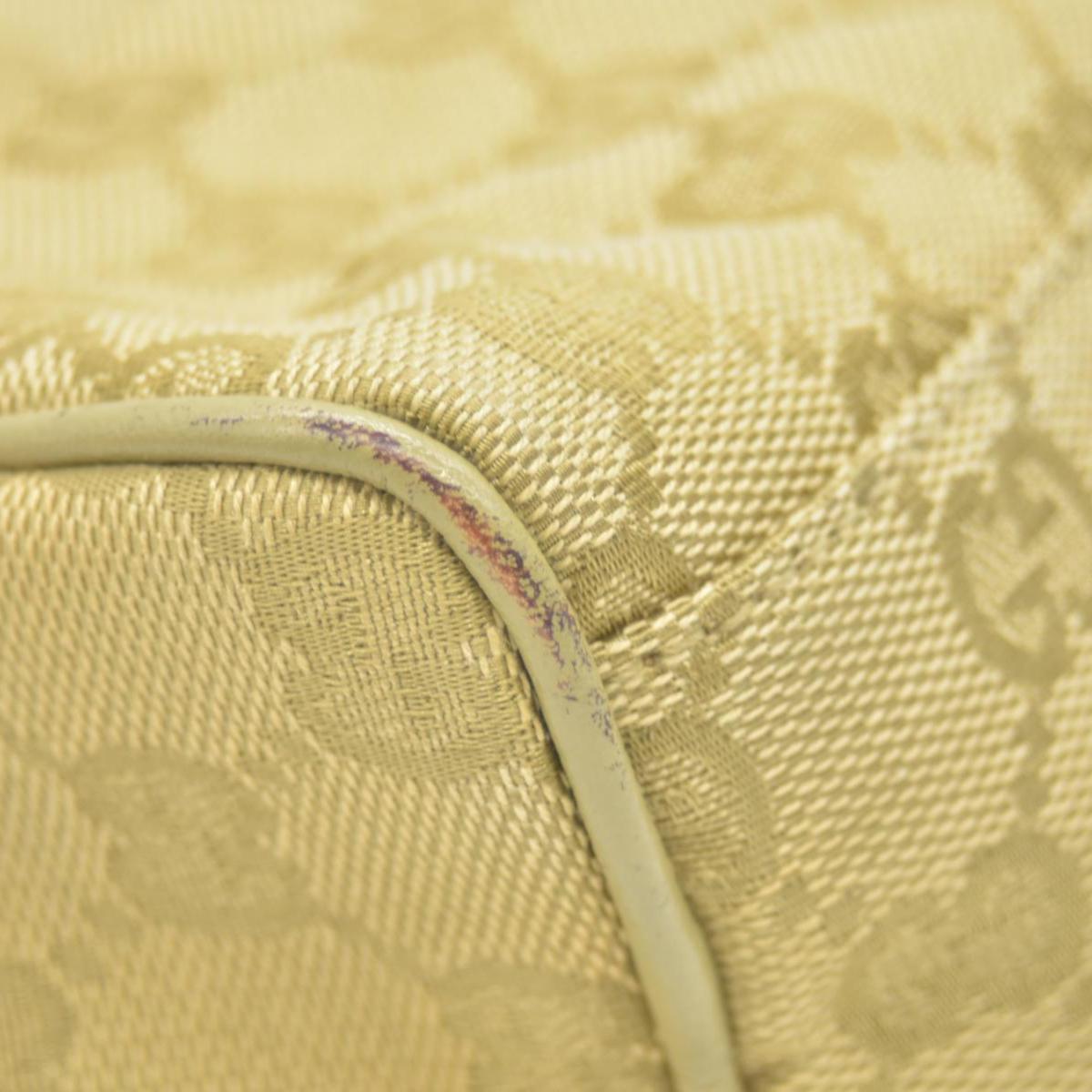 $795 Gucci  GG Canvas Half Moon Pochette CONSIGNMENT