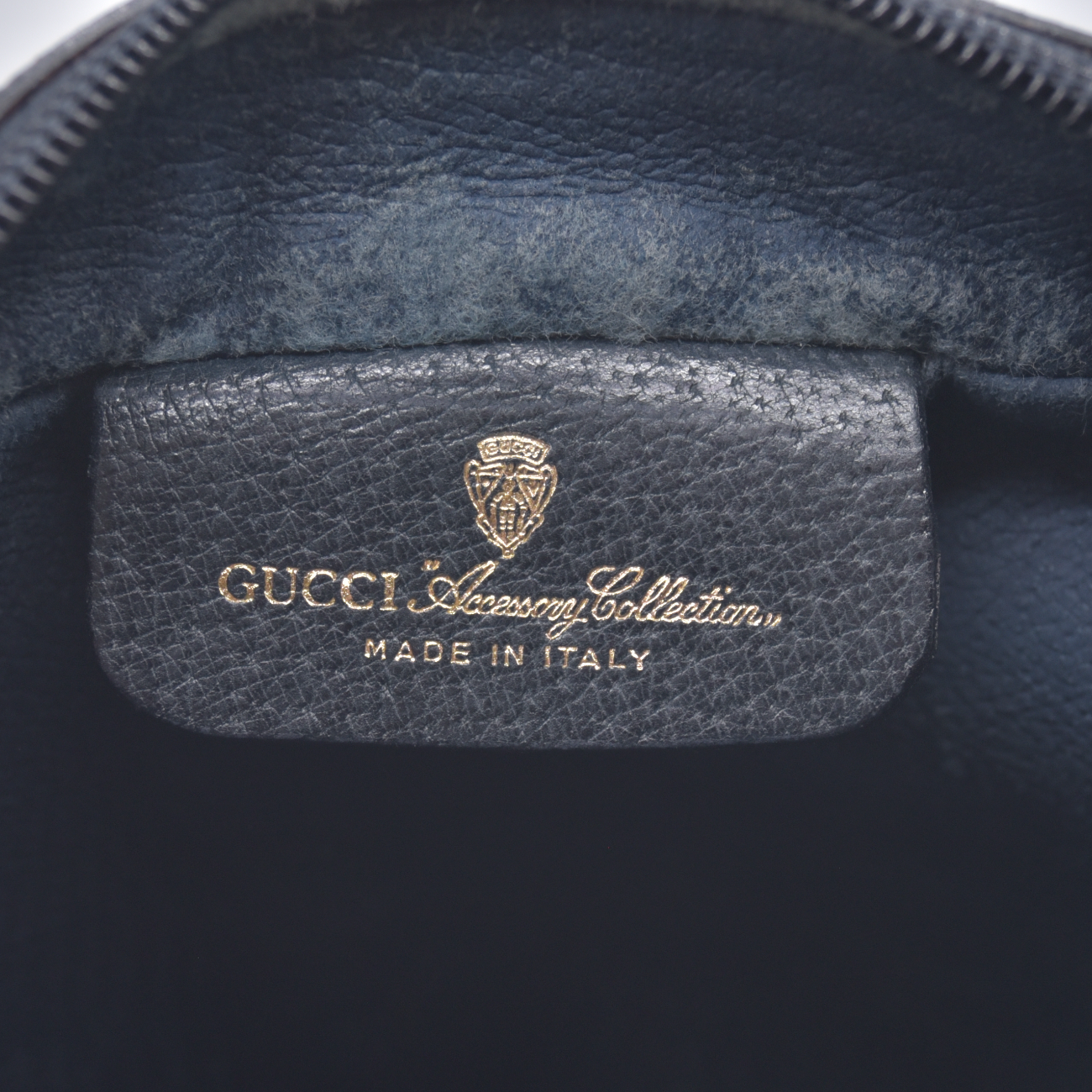 $1100 Gucci Vintage Ophidia Shoulder Bag GG Canvas Small Blue
