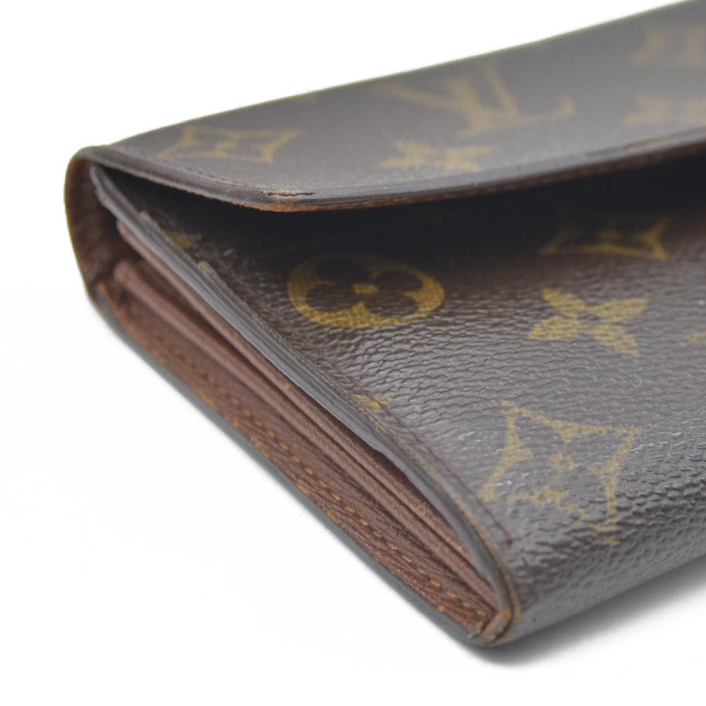 Louis Vuitton Monogram Portefeiulle Sarah Long Bifold Wallet CT0046
