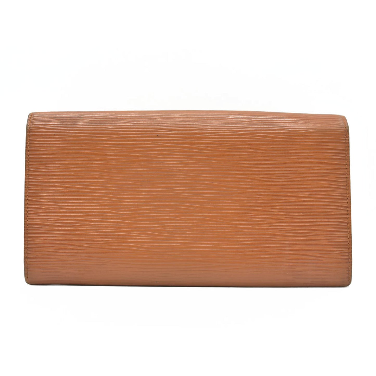 $805 1997 Louis Vuitton Epi Porte Feuille Sarah Leather Long Bifold Wallet CA0947