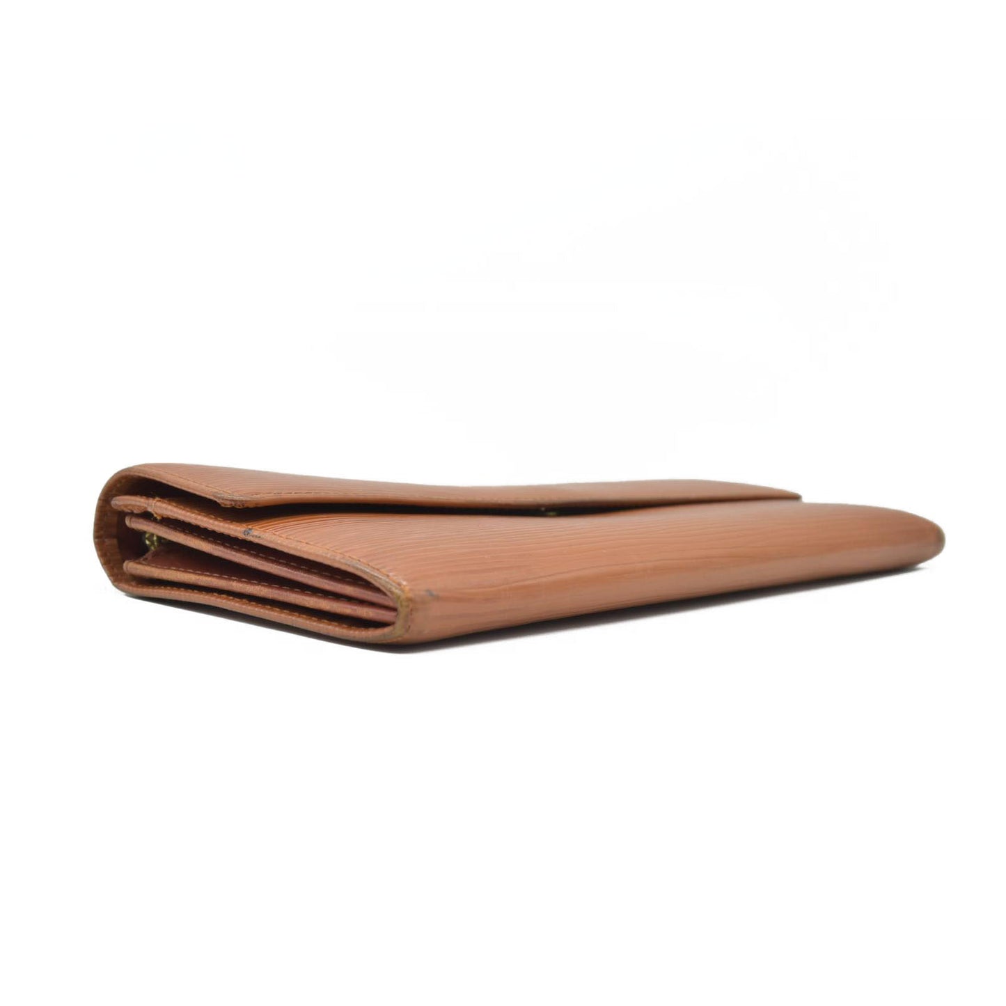 $805 1997 Louis Vuitton Epi Porte Feuille Sarah Leather Long Bifold Wallet CA0947