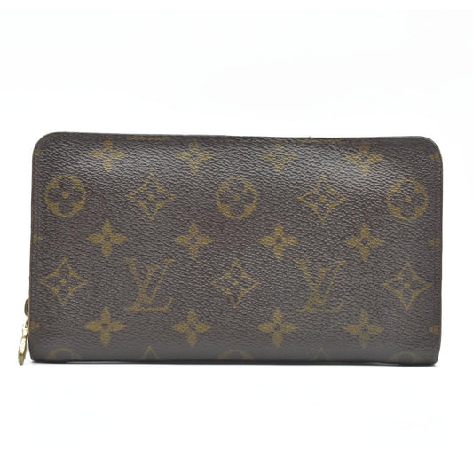 LOUIS VUITTON Monogram  Zippy around zipper Long Wallet CA0958