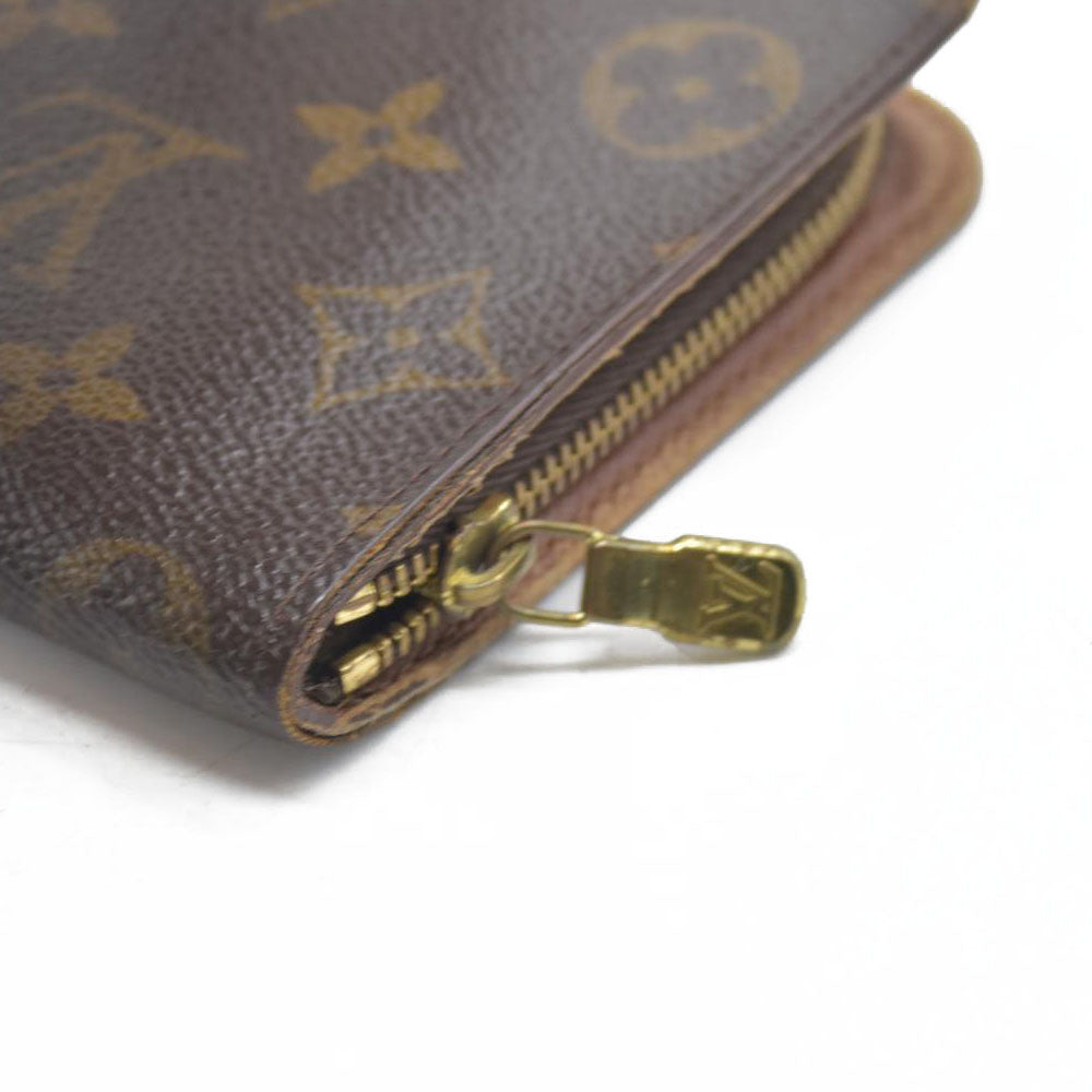 LOUIS VUITTON Monogram  Zippy around zipper Long Wallet CA0958