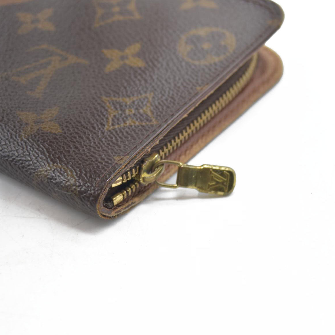 LOUIS VUITTON Monogram  Zippy around zipper Long Wallet CA0958