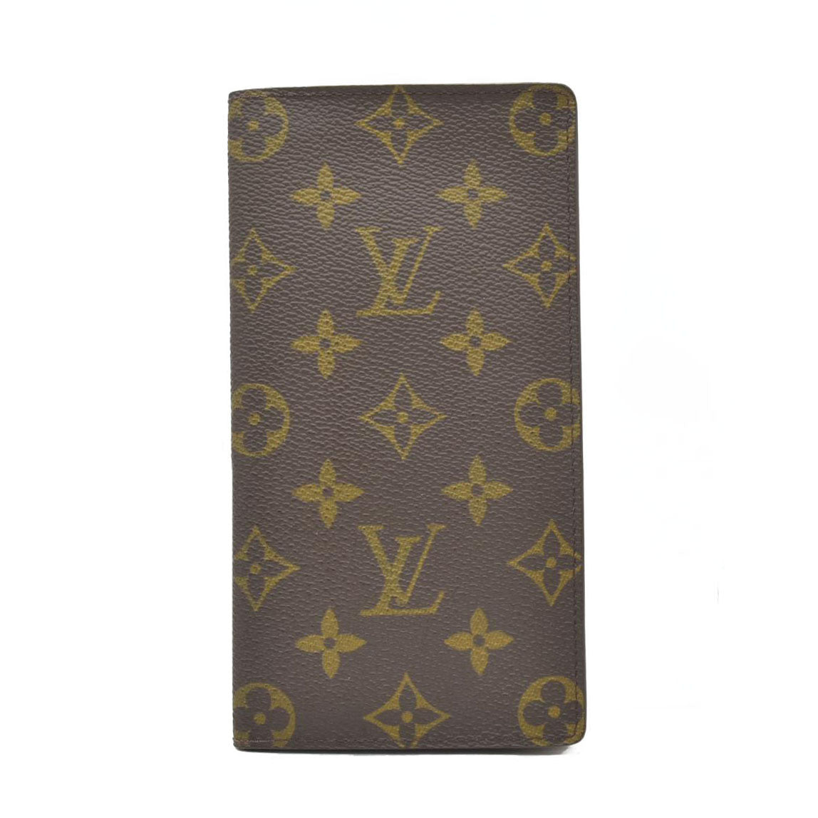 $710 1999 Louis Vuitton Monogram Porte Checkbook Holder Long Wallet MI0919