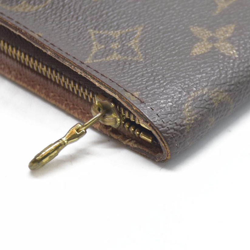 LOUIS VUITTON Monogram  Zippy around zipper Long Wallet CA0958