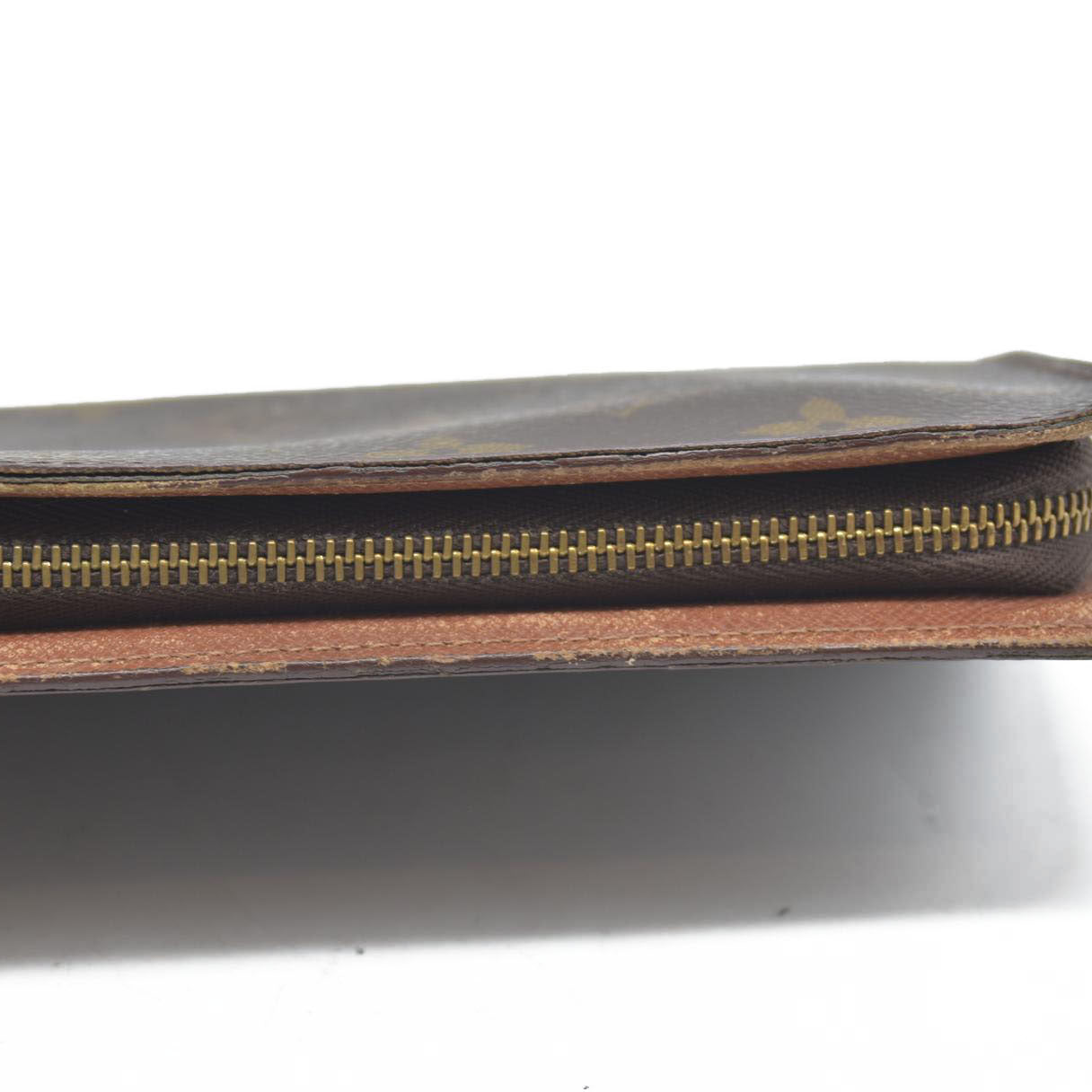 LOUIS VUITTON Monogram  Zippy around zipper Long Wallet CA0958