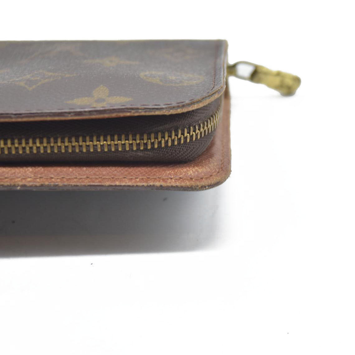 LOUIS VUITTON Monogram  Zippy around zipper Long Wallet CA0958