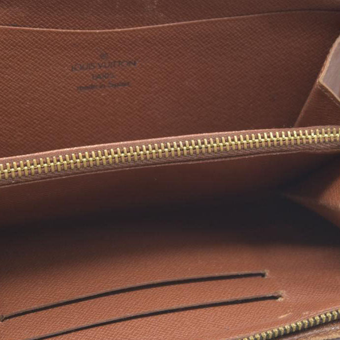 LOUIS VUITTON Monogram  Zippy around zipper Long Wallet CA0958