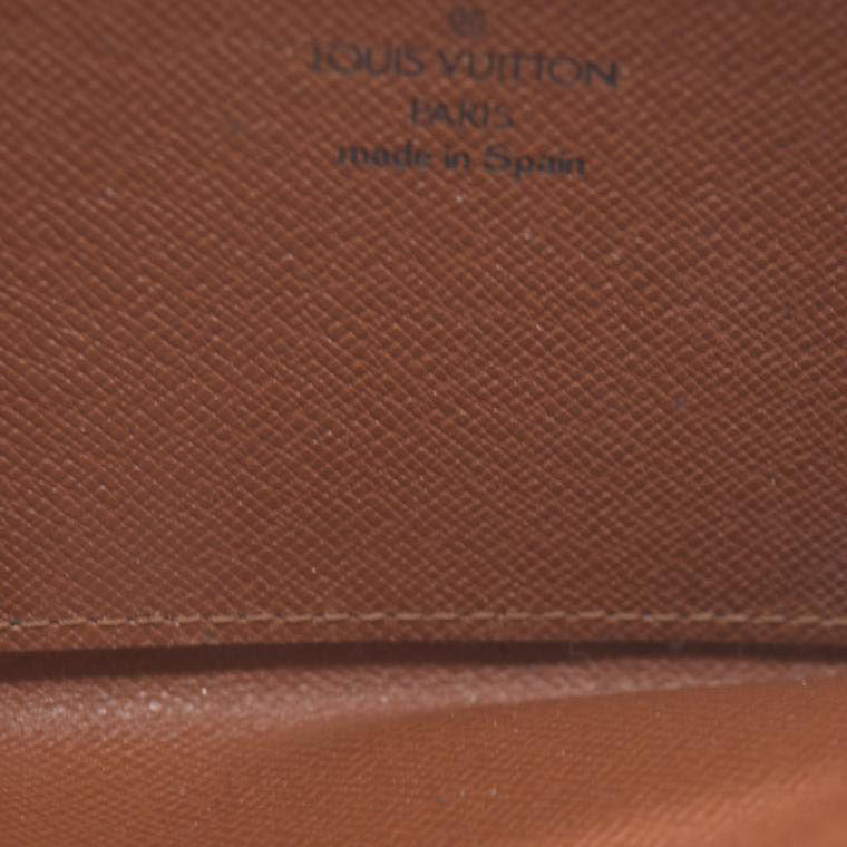 LOUIS VUITTON Monogram  Zippy around zipper Long Wallet CA0958