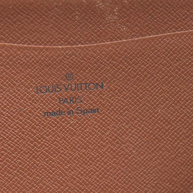 LOUIS VUITTON Monogram  Zippy around zipper Long Wallet CA0958