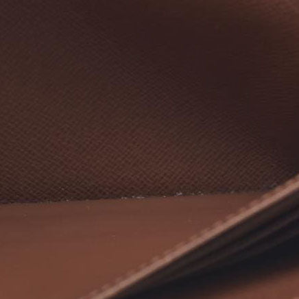 Louis Vuitton Monogram Portefeiulle Sarah Long Bifold Wallet Brown CA1141
