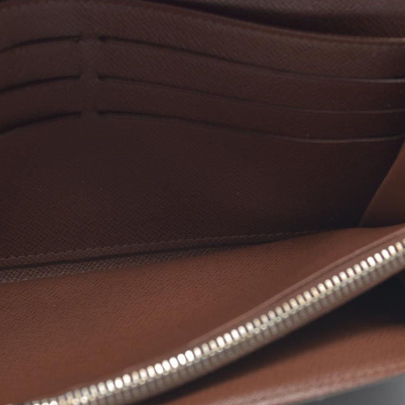 Louis Vuitton Monogram Portefeiulle Sarah Long Bifold Wallet Brown CA1141