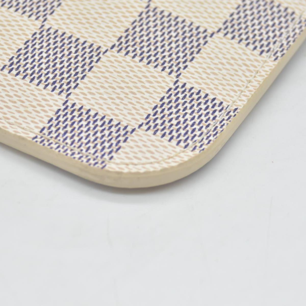 $600 Louis Vuitton Damier Azur Neverfull GM MM Tote Pochette FL2114