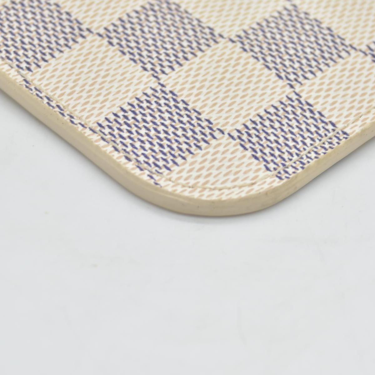 $600 Louis Vuitton Damier Azur Neverfull GM MM Tote Pochette FL2114