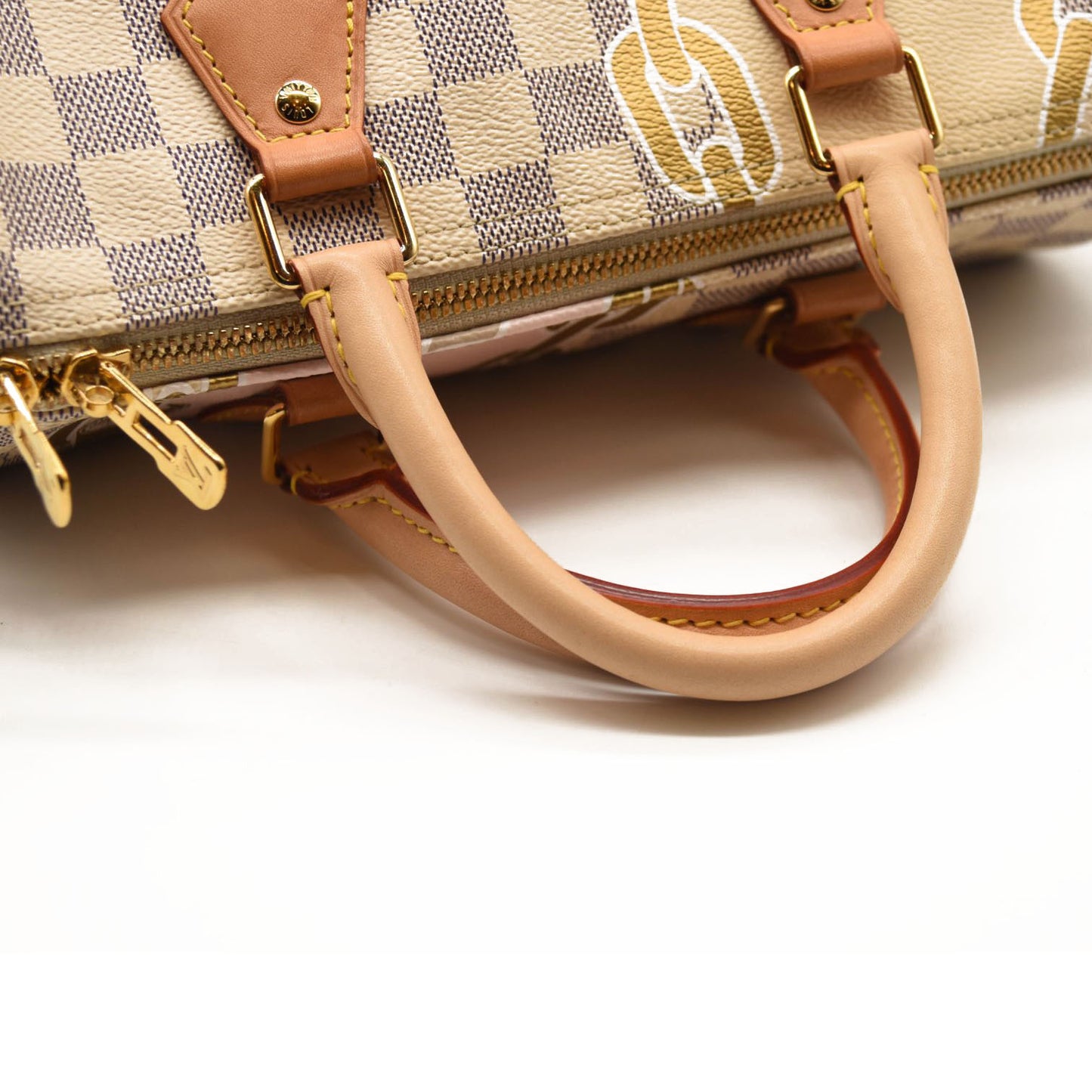 LOUIS VUITTON Damier Azur Nautical Speedy Bandouliere 25