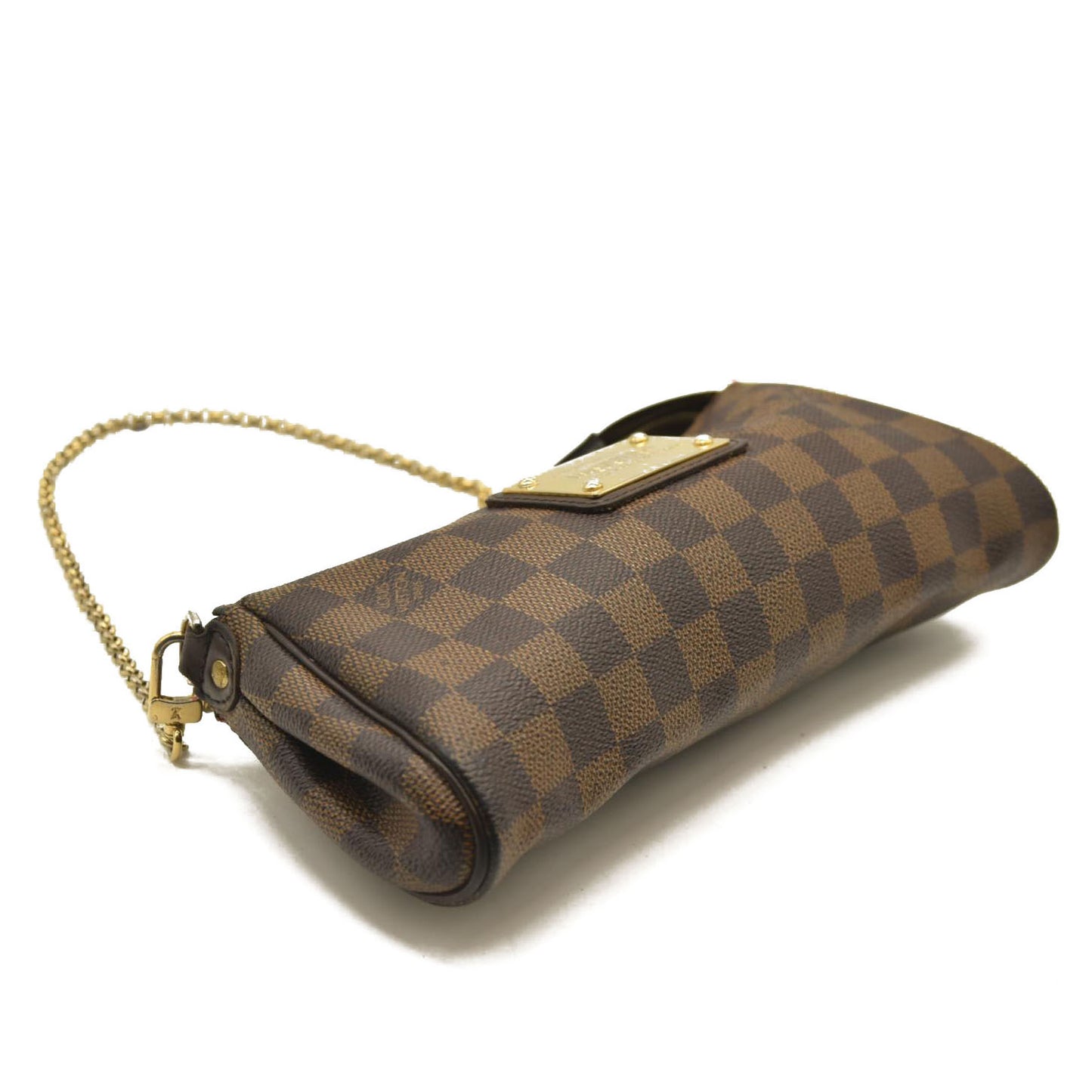 Louis Vuitton  Damier Ebene Eva Clutch DU1150